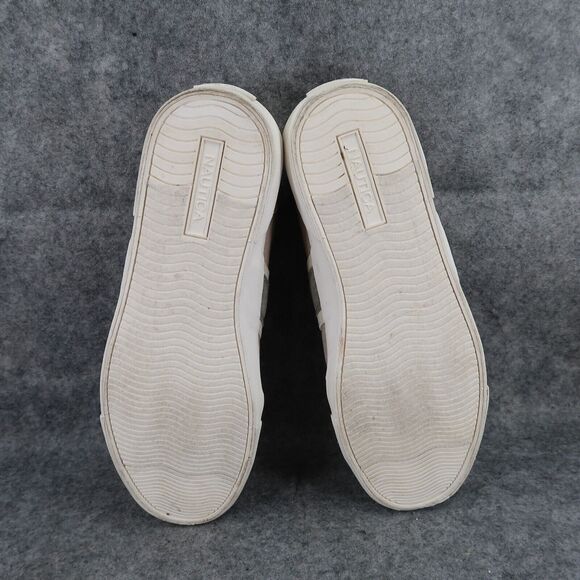 Nautica Shoes Mens 9 Sneakers Lifestyle Casual Classic Hull Trainer Low Oxford - Picture 9 of 12